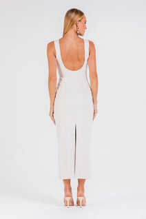 Vestido Grude - Areia