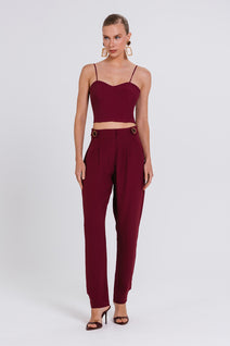 Calça Bos - Cabernet