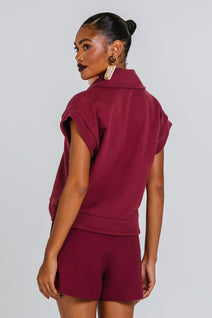 Blusa Cindy - Cabernet
