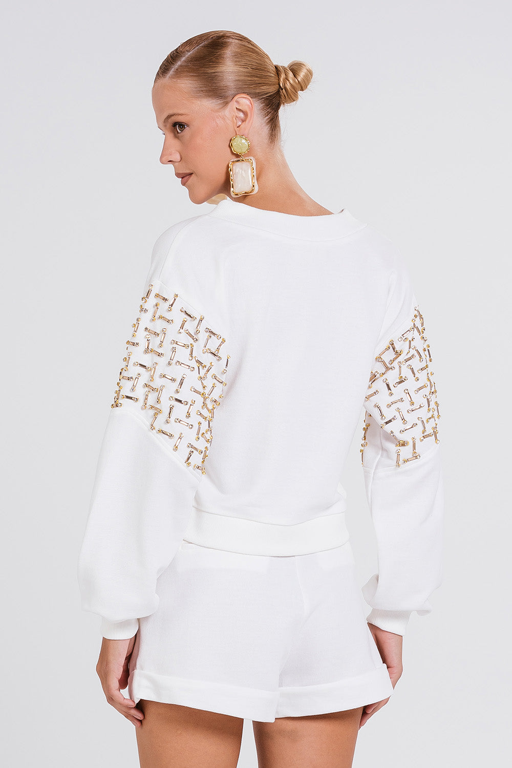 Moletom Laura - Off White