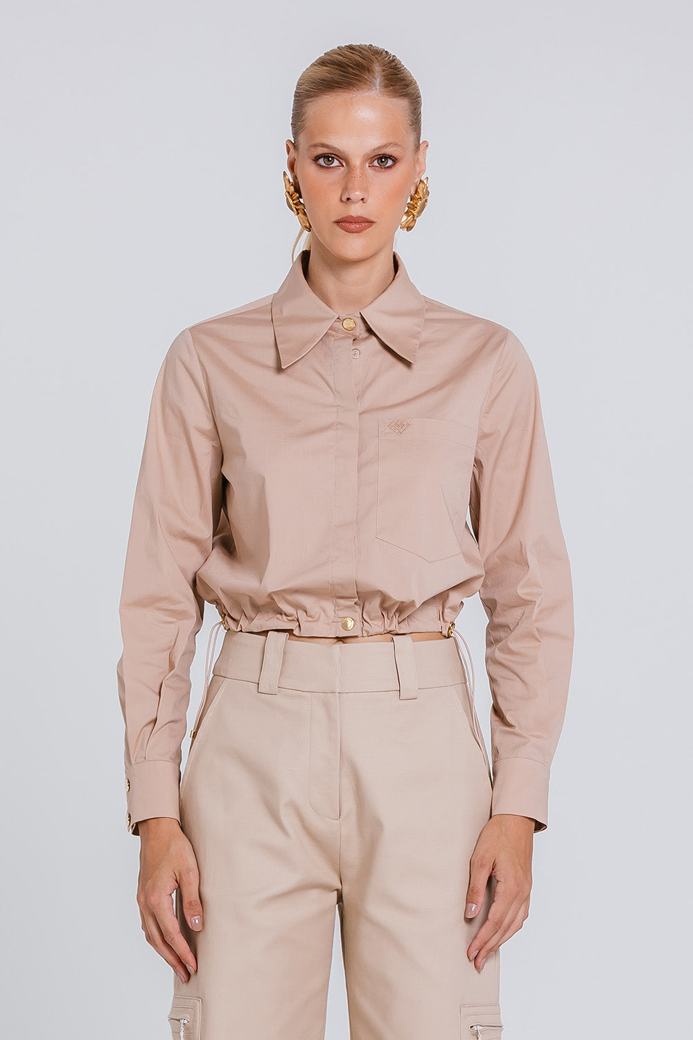Camisa Gisele - Areia