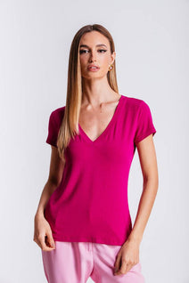 T-shirt Classic Gola V - Carmin