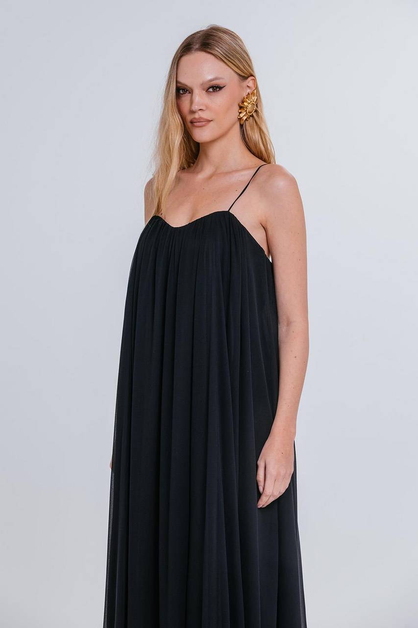 Vestido Nas - Preto