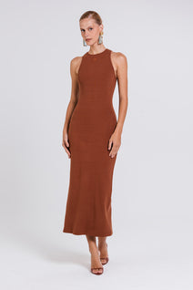 Vestido Angelina - Chocolate