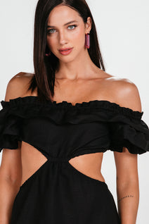 Vestido Maristela - Preto