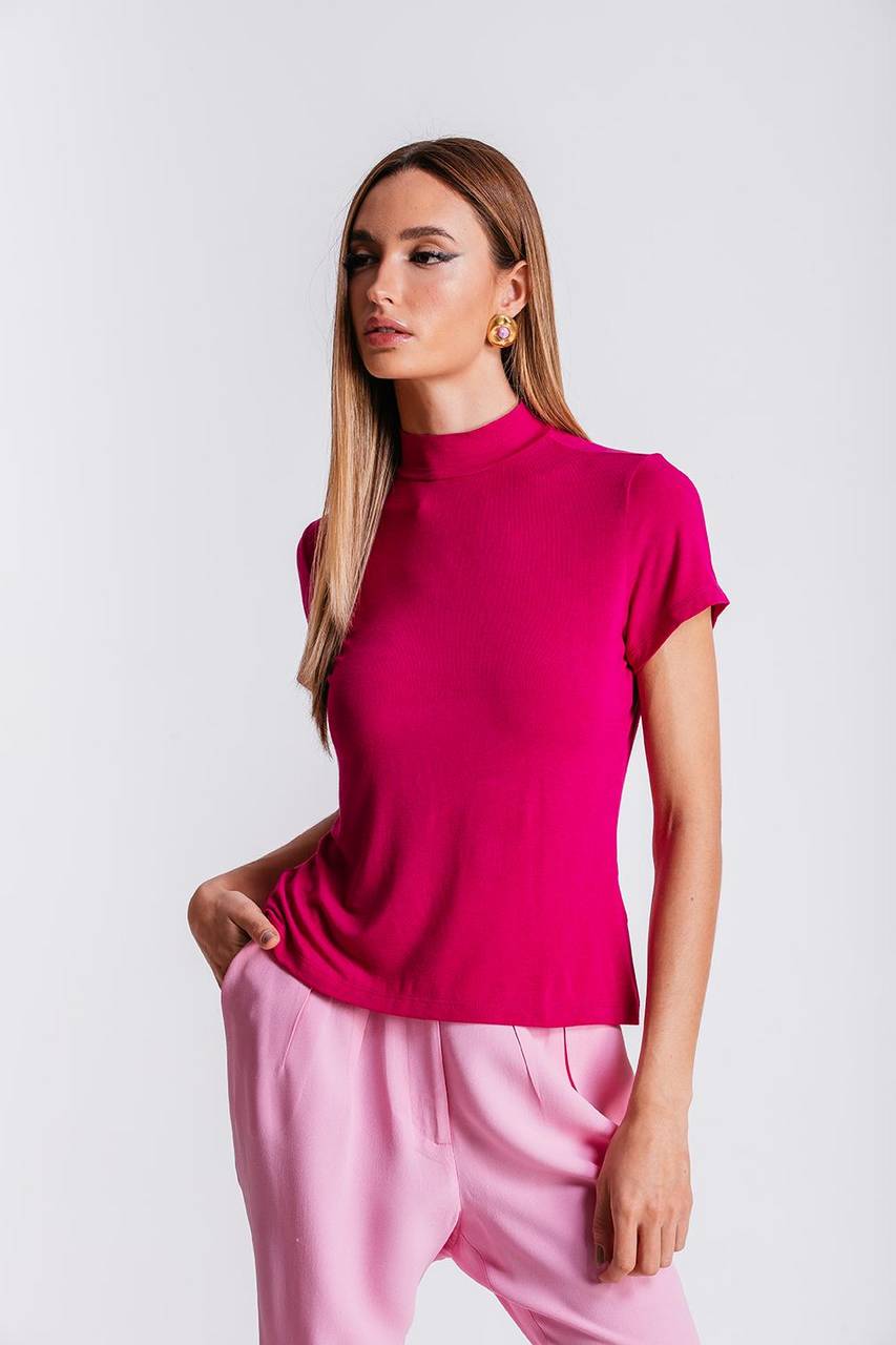 Blusa Vic - Carmin