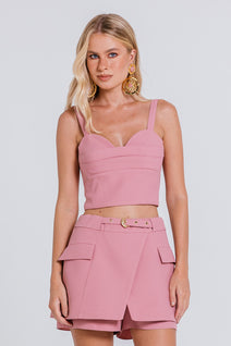 Short Saia Matilda - Lotus