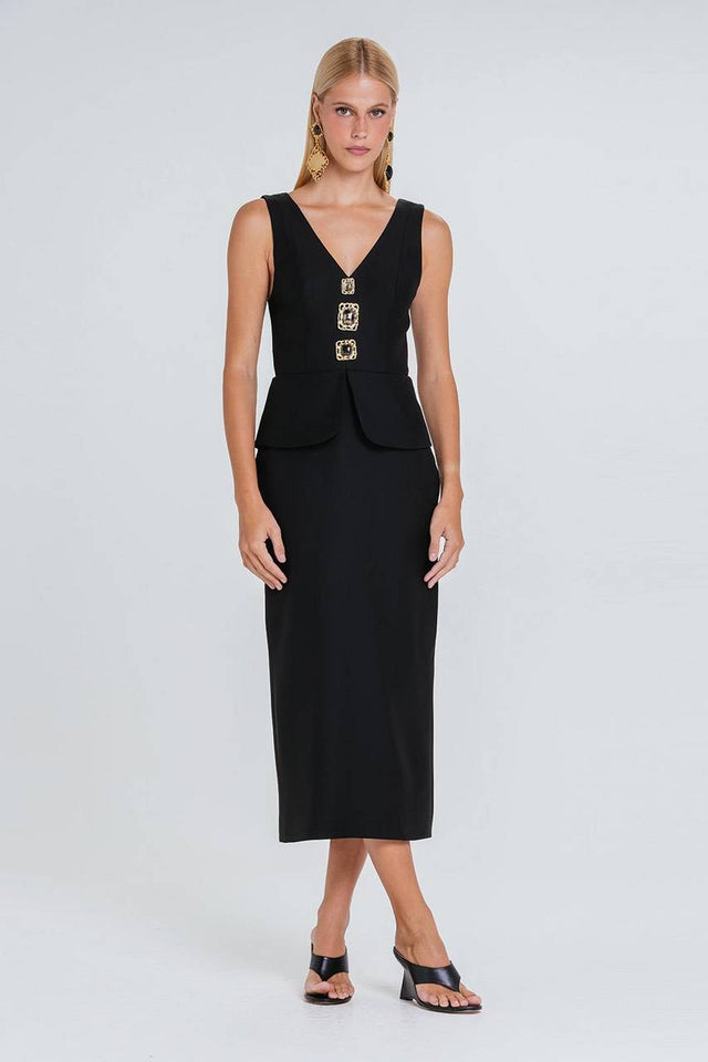 Vestido Cindy - Preto