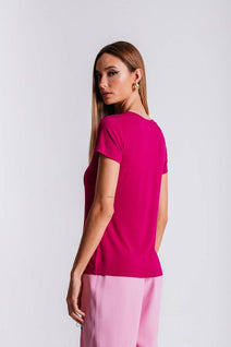 T-shirt Classic Gola V - Carmin