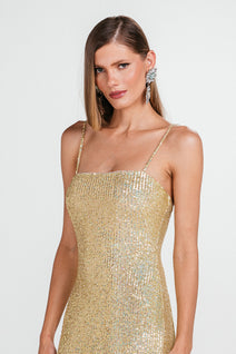 Vestido Keice - Gold