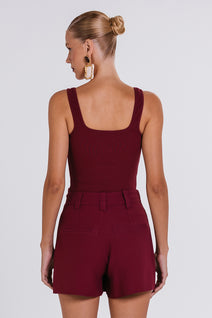 Short Saia Mile - Cabernet
