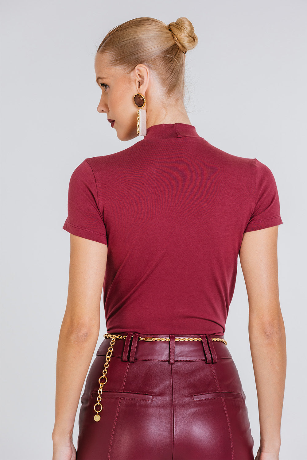 Blusa Vic - Cabernet