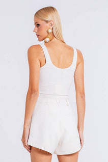 Short Pietra - Marfim