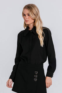 Camisa Isabela - Preto