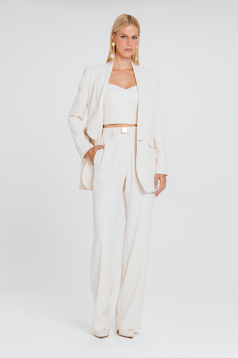 Calça Catarine - Marfim
