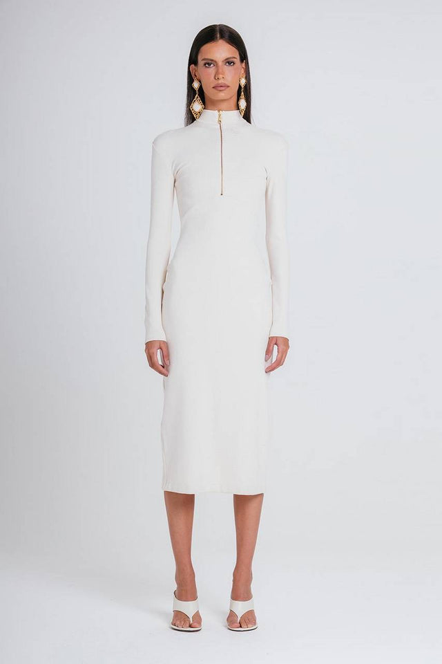 Vestido Brigite - Marfim