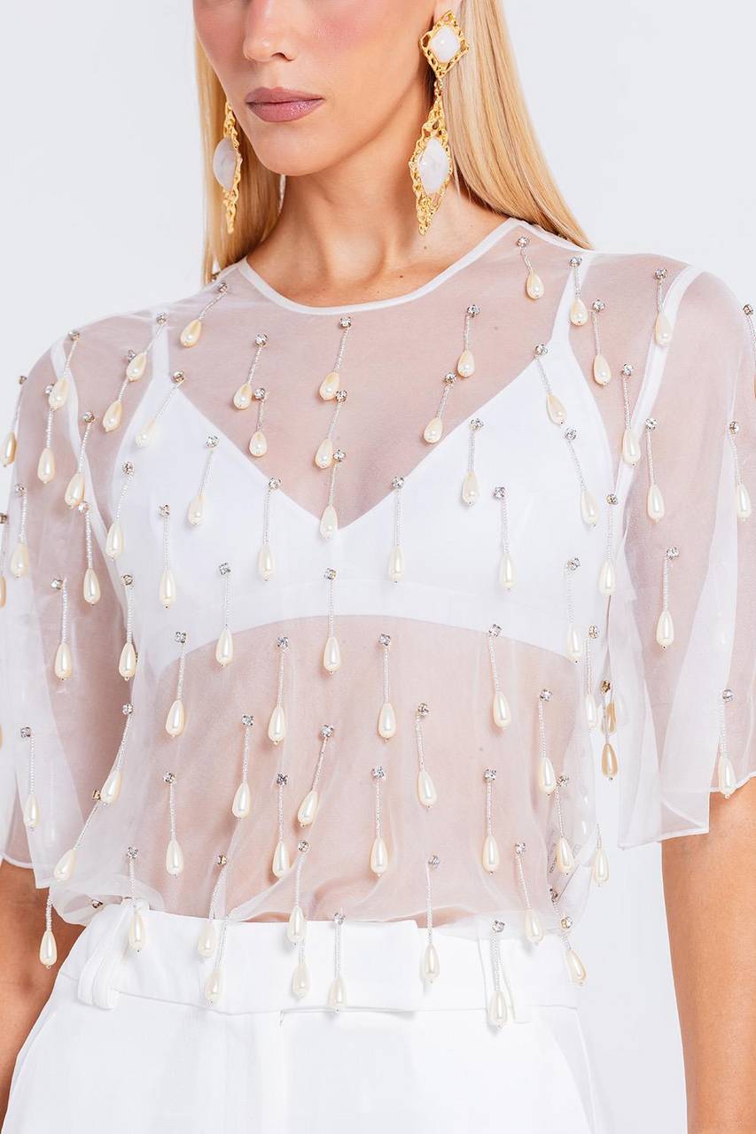 Blusa Lali - Off White