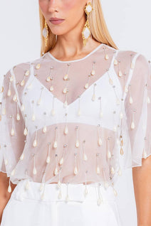 Blusa Lali - Off White