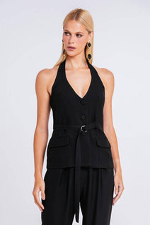 Colete Natalia - Preto