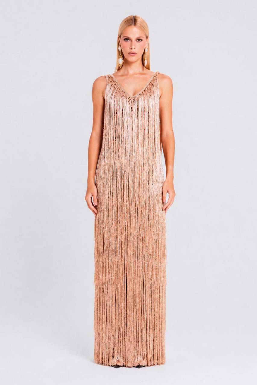 Vestido Haven - Gold
