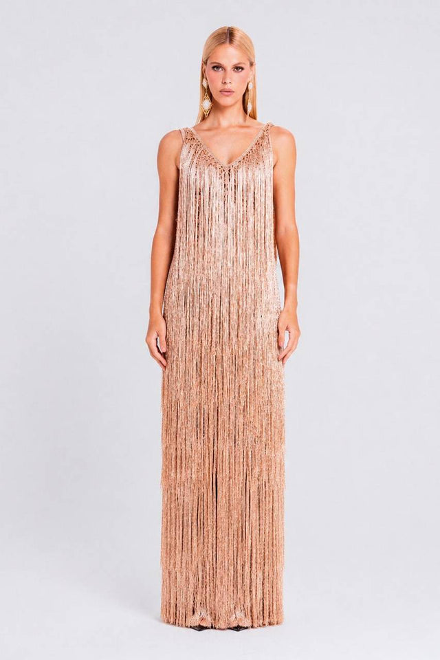 Vestido Haven - Gold