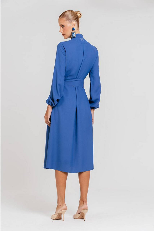 Vestido Samira - Blues