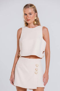 Short Saia Circe - Areia