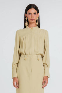 Camisa Duda - Sepia