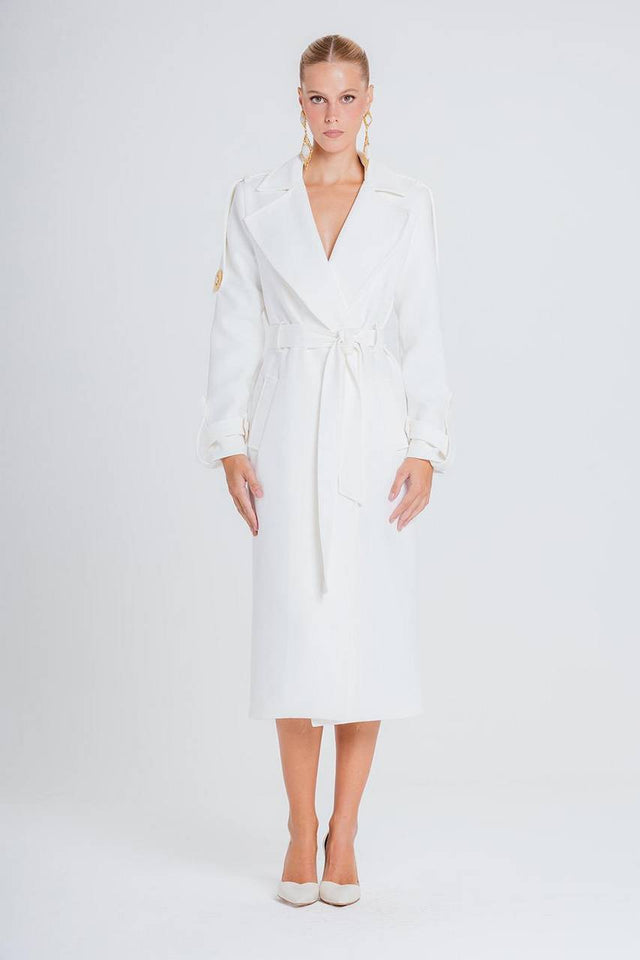 Sobretudo Baccarin - Off White