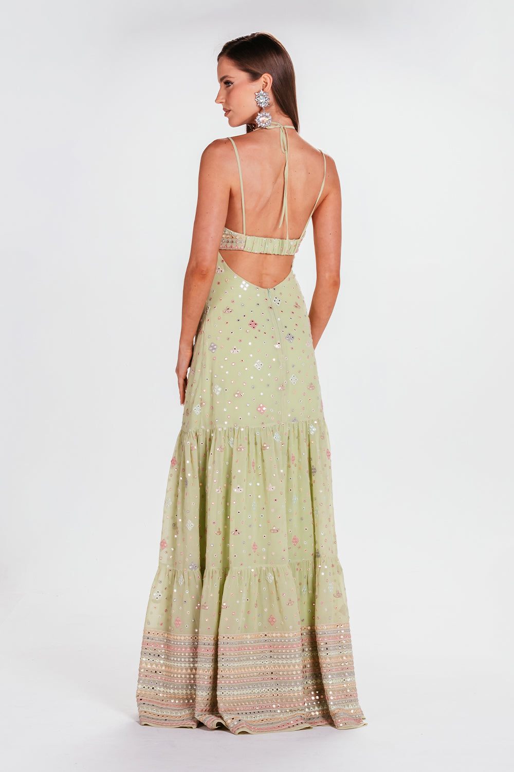 Vestido Nariele - Pistache