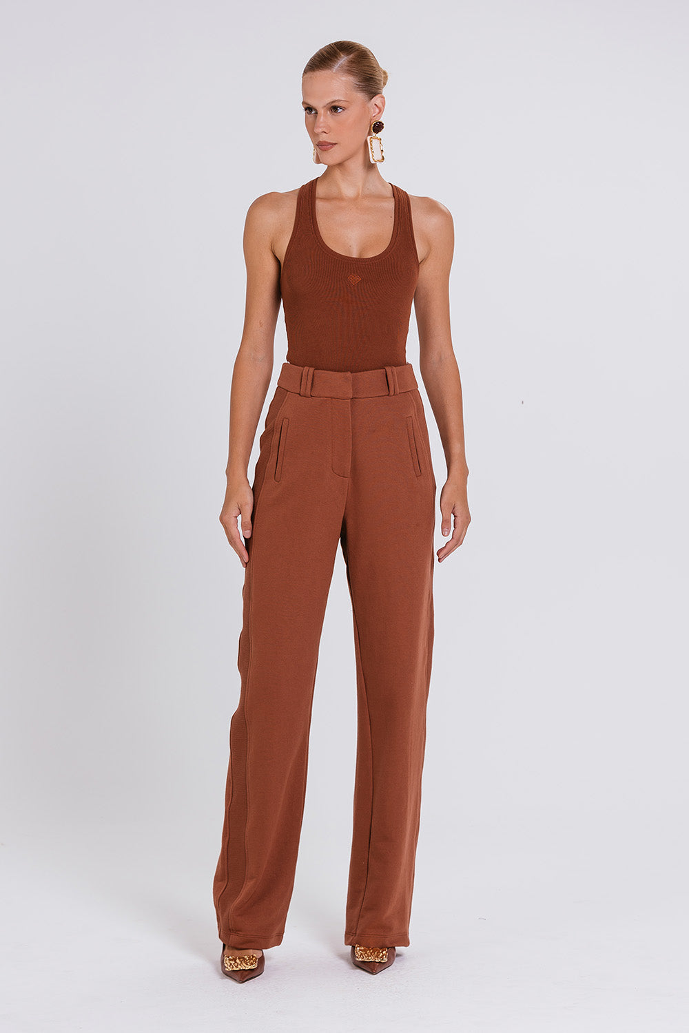 Calça Elisse - Chocolate