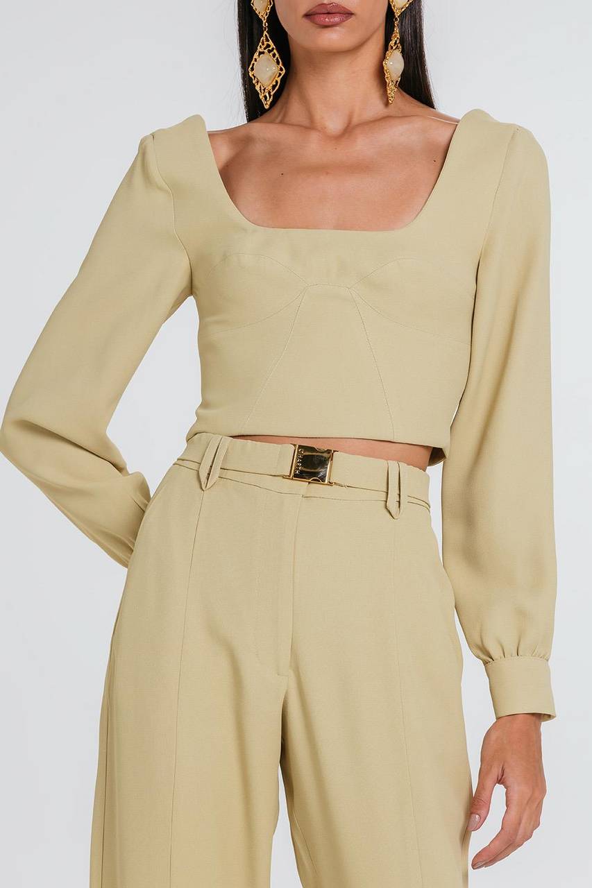 Blusa Beatrice - Sepia