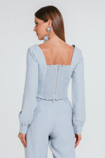 Blusa Beatrice - Mist