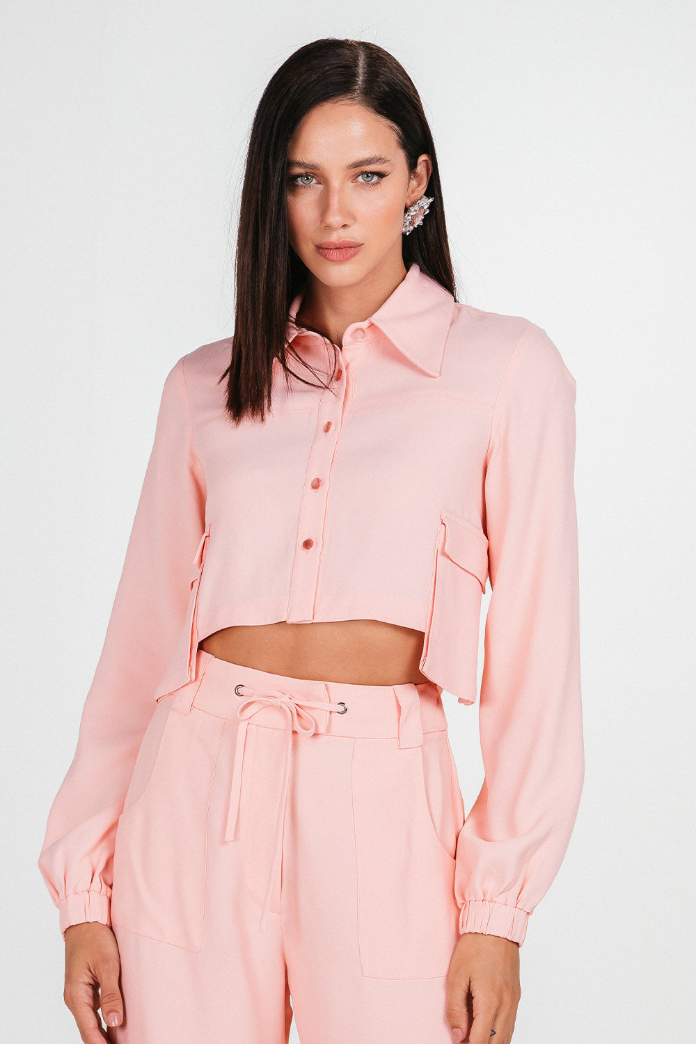 Camisa Lali - Peach