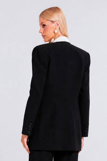 Blazer Lizie - Preto/marfim