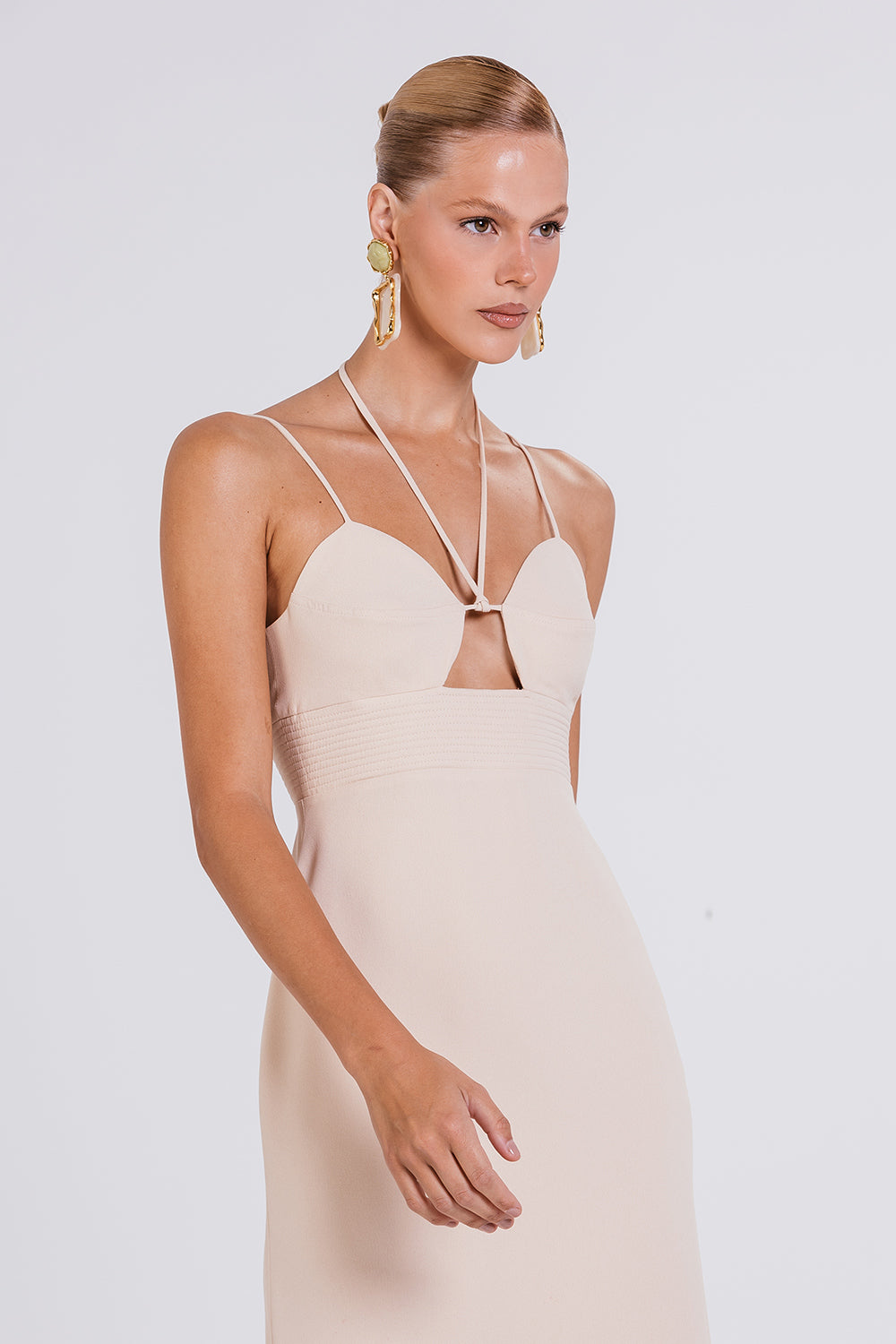 Vestido Nilza - Latte
