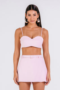 Short Saia Isabeli - Blush