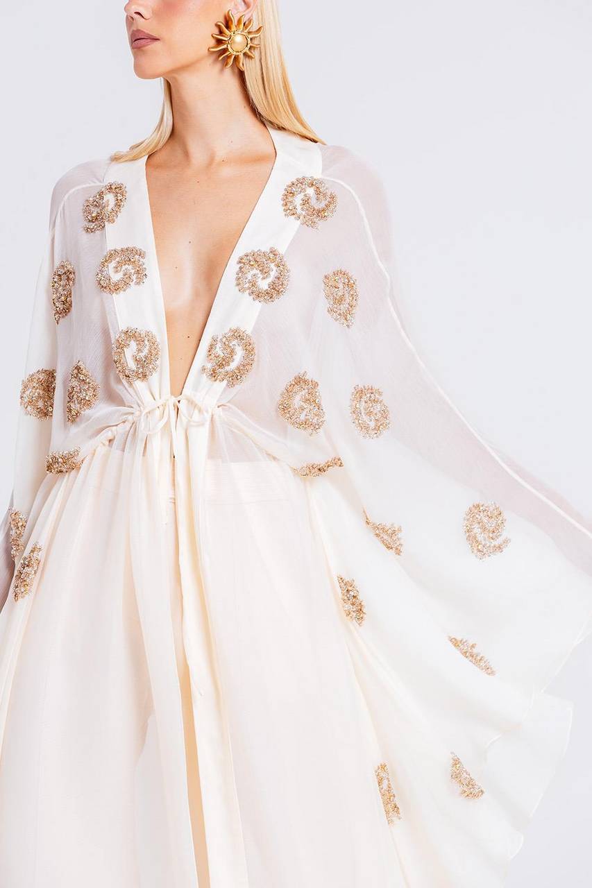 Kaftan Nina Pi - 146 Areia