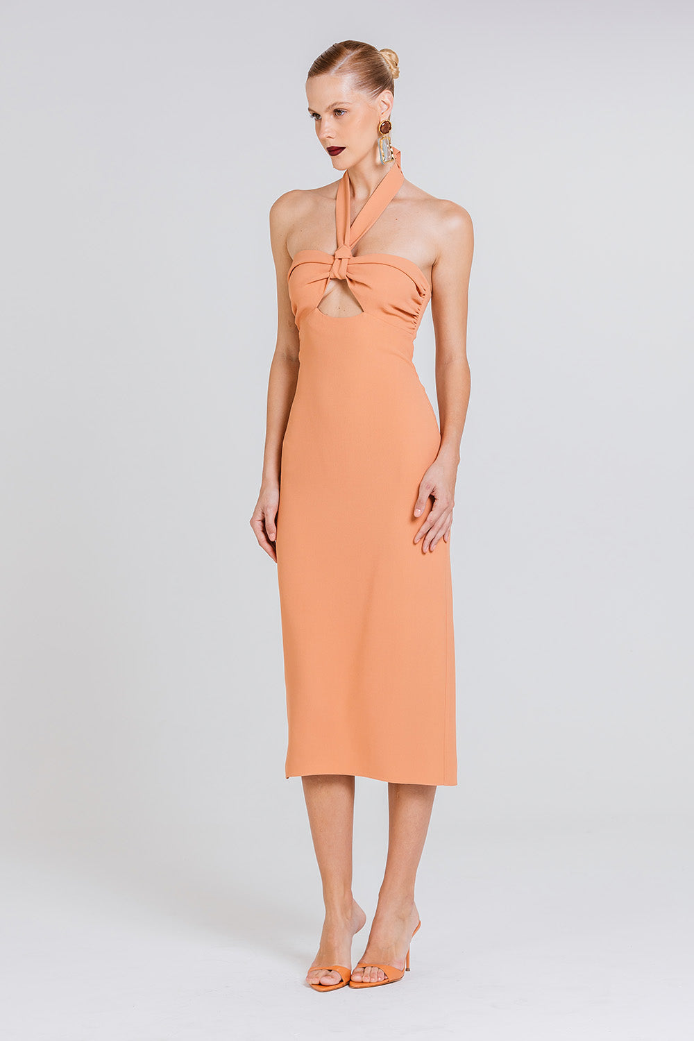 Vestido Ines - Terracota