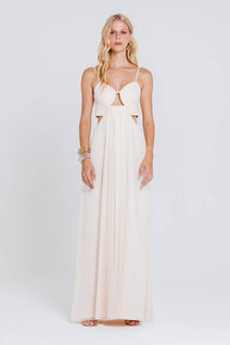 Vestido Cora - Areia