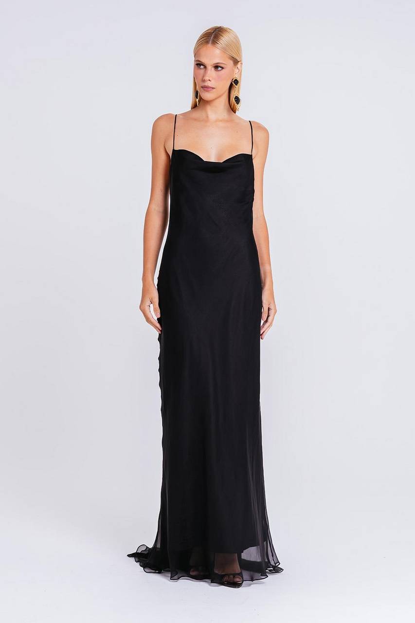 Vestido Nastacia - Preto