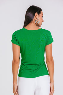 T-shirt Nó - Esmeralda