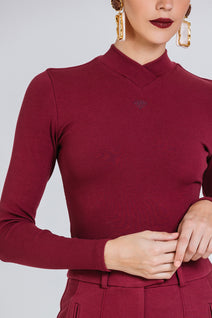 Blusa Samy - Cabernet