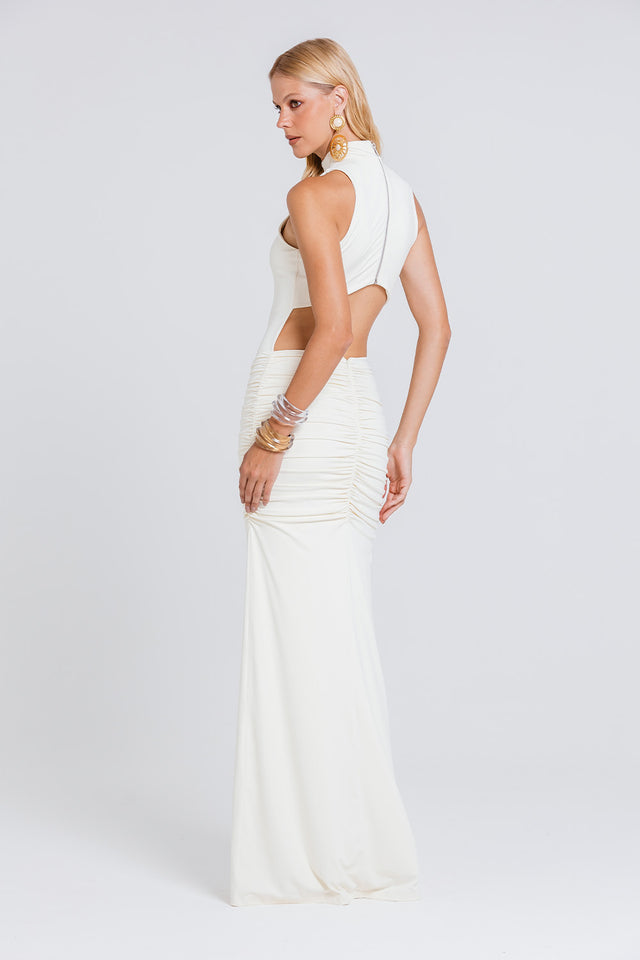 Vestido Isadora - Areia