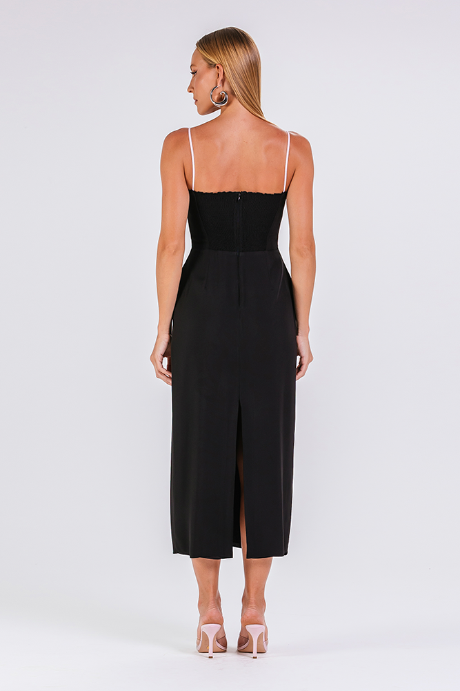Vestido Andressa - Preto/blush