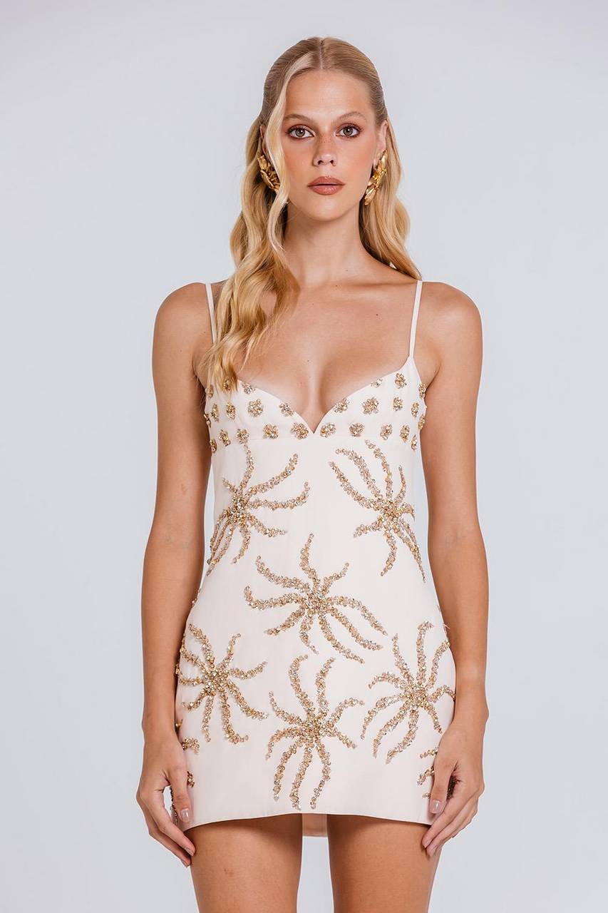 Vestido Lilith - Areia