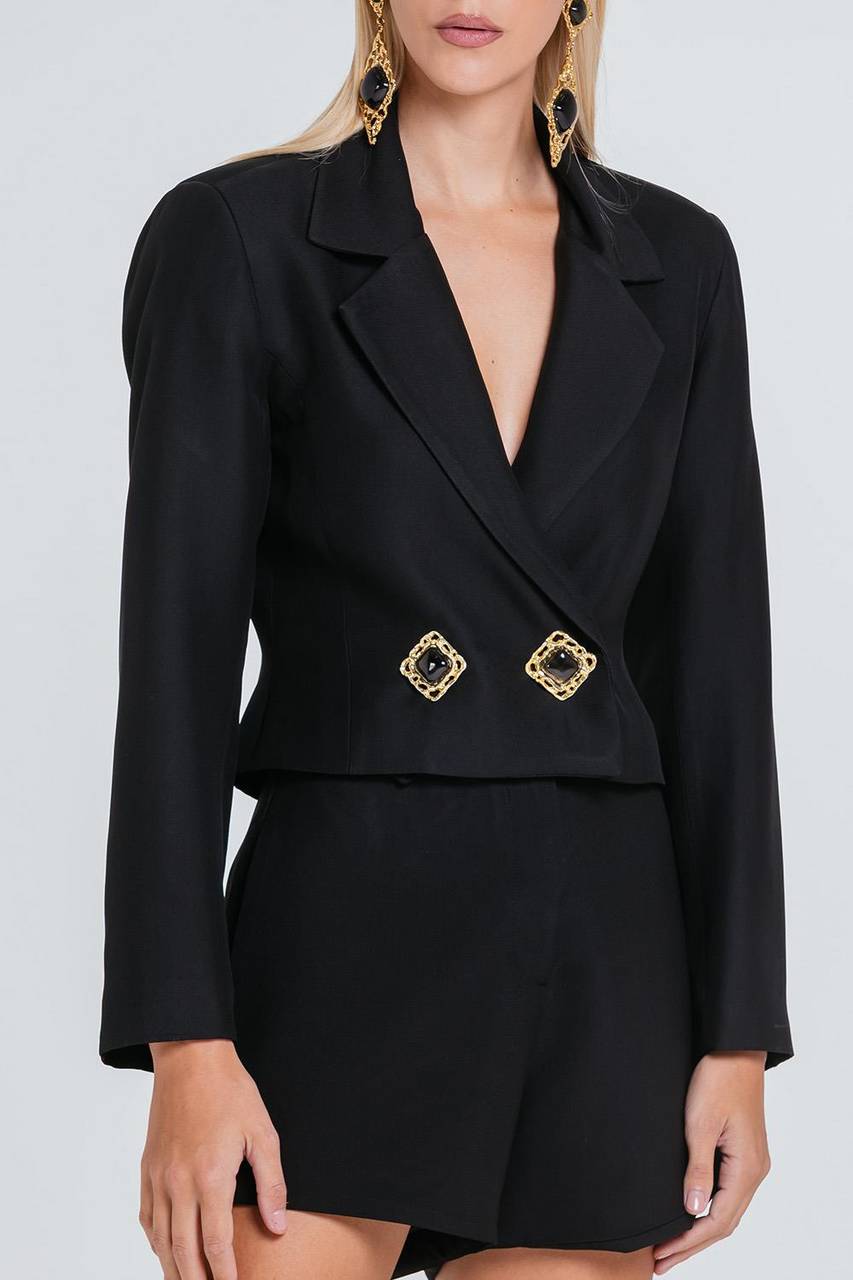 Blazer Campion - Preto