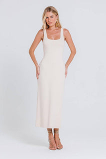 Vestido Evangeline - Areia