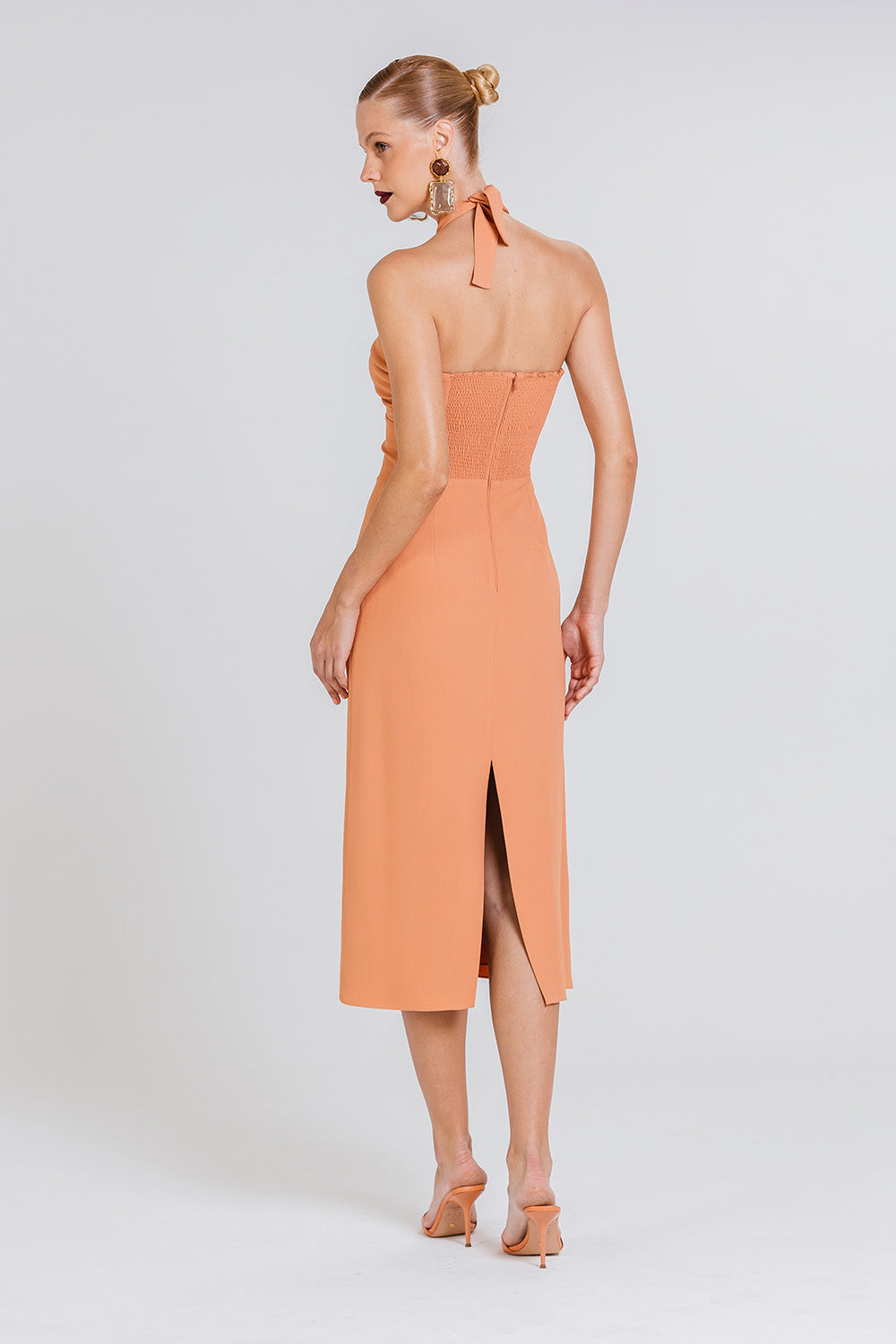 Vestido Ines - Terracota