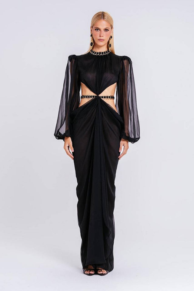 Vestido Atena - Preto